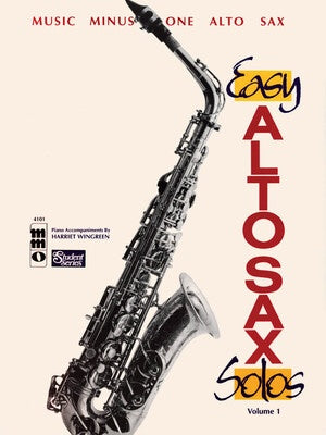 ALTO SAXOPHONE SOLOS STUDENT EDITION VOL 1 BK/CD