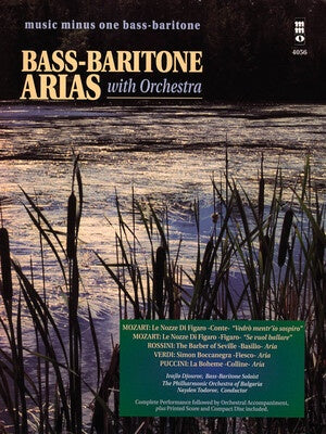 BASS-BARITONE ARIAS WITH ORCHESTRA VOL 1 BK/CD