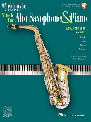ADVANCED ALTO SAX SOLOS VOL 1 BK/OLA