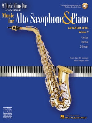 ADVANCED ALTO SAX SOLOS VOL 2 BK/CD