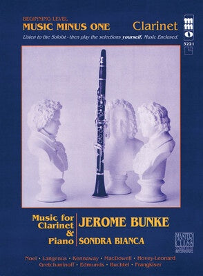 BEGINNING CLARINET SOLOS VOL 1 BK/CD