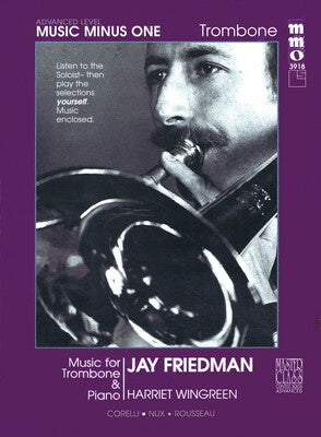 ADVANCED TROMBONE SOLOS VOL 4 BK/CD