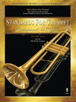 ARR BY RIDDLE STANDARDS FOR TRUMPET VOL 5 BK/CD
