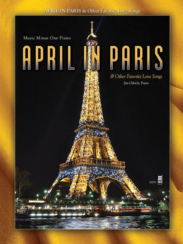 APRIL IN PARIS & OTHER FAVORITE LOVE SONGS PIANO BK/CD