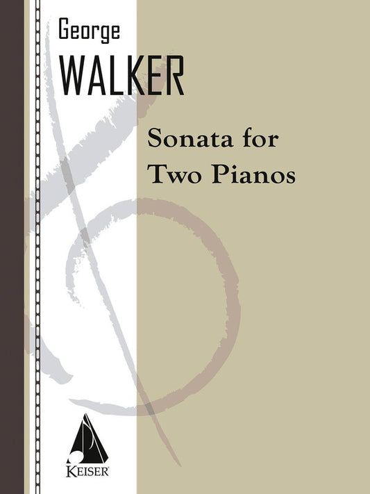 WALKER - SONATA FOR 2 PIANOS 2P4H