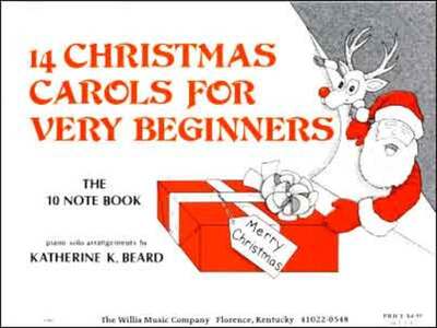 14 CHRISTMAS CAROLS FOR THE VERY YOUNG BEGINNER