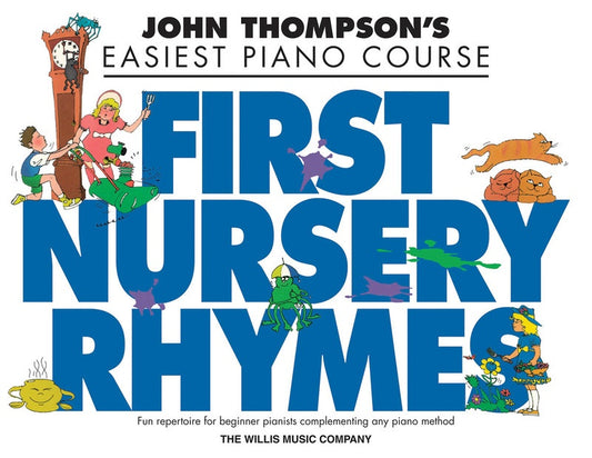 EASIEST PIANO COURSE FIRST NURSERY RHYMES