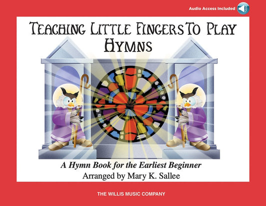 TEACHING LITTLE FINGERS TO PLAY HYMNS BK/CD