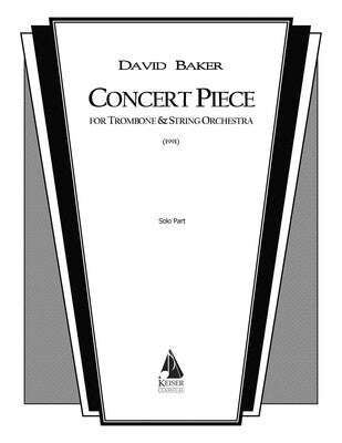 BAKER - CONCERT PIECE TROMBONE/SO SOLO PART (POD)