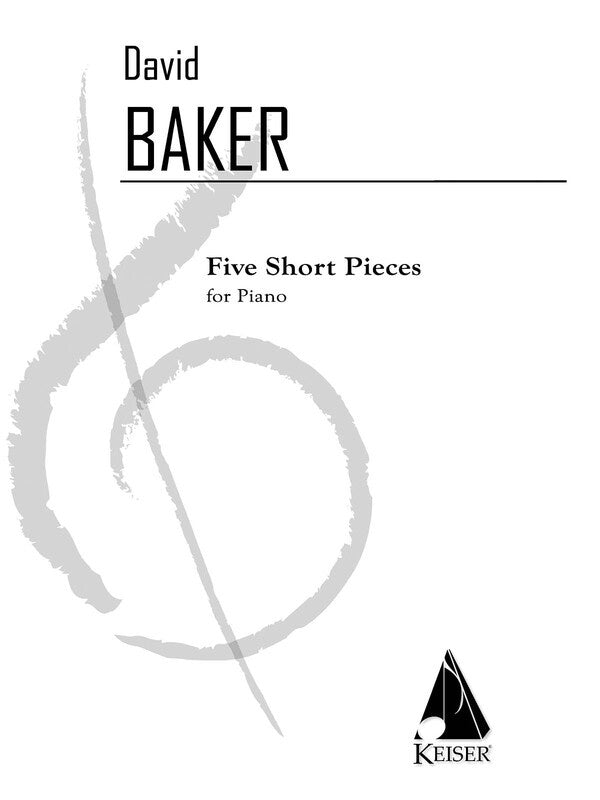 BAKER - 5 SHORT PIECES FOR PIANO (POD)