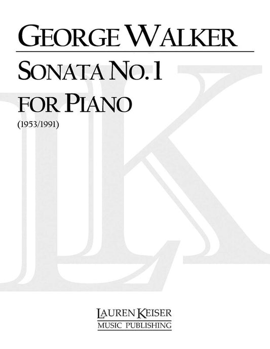 WALKER - SONATA NO 1 FOR PIANO (POD)