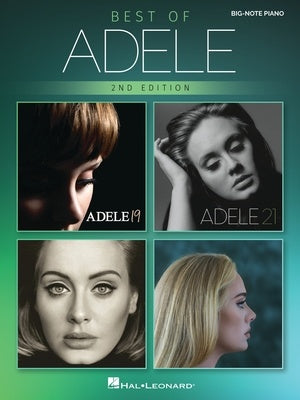 BEST OF ADELE FOR BIG NOTE PIANO 2ND EDITION