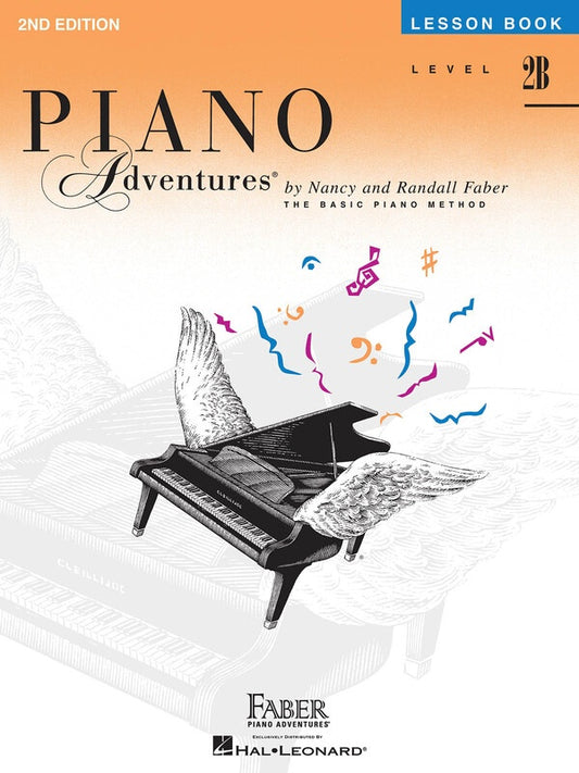 PIANO ADVENTURES LESSON BK 2B 2ND EDITION