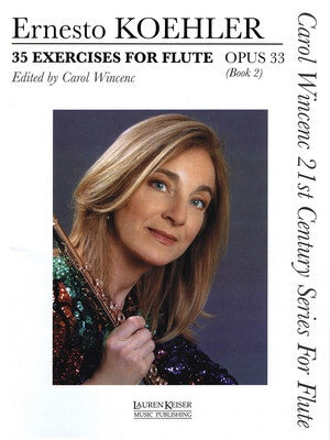 35 EXERCISES FOR FLUTE OP 33 BK 2 FLUTE