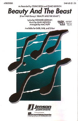 BEAUTY AND THE BEAST SAB ARR HUFF