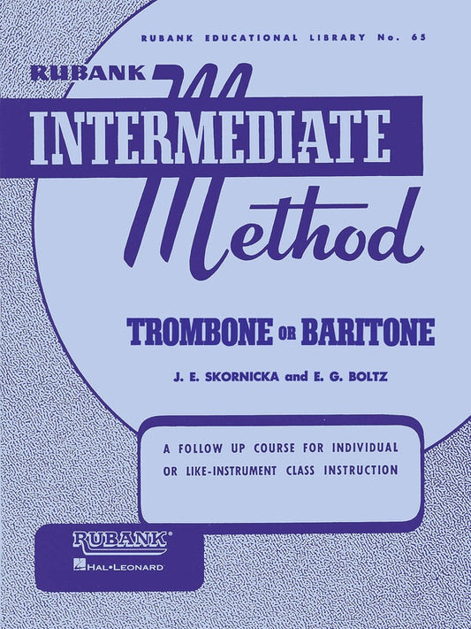 RUBANK INTERMEDIATE METHOD TROMBONE