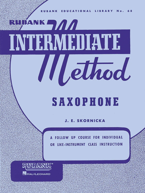 RUBANK INTERMEDIATE METHOD SAXOPHONE