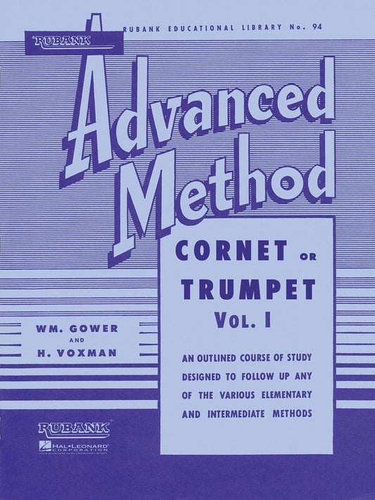 RUBANK ADVANCED METHOD TRUMPET VOL 1