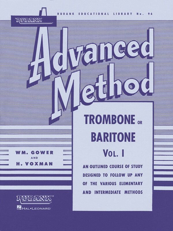 RUBANK ADVANCED METHOD TROMBONE VOL 1