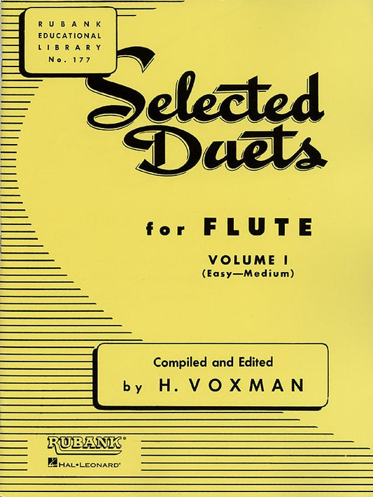 SELECTED DUETS VOL 1 FLUTE EASY/MEDIUM