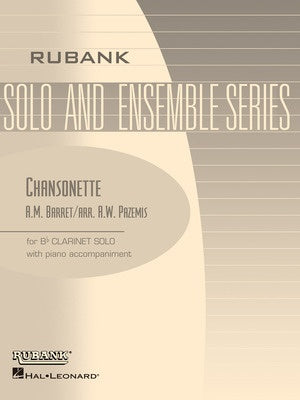 BARRET - CHANSONETTE FOR CLARINET/PIANO