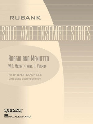 ADAGIO MENUETTO TENOR SAX/PNO ARR VOXMAN