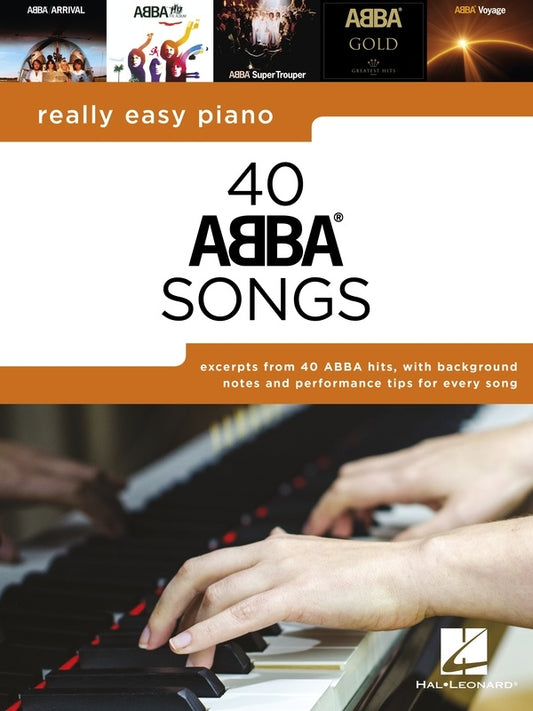 REALLY EASY PIANO 40 ABBA SONGS