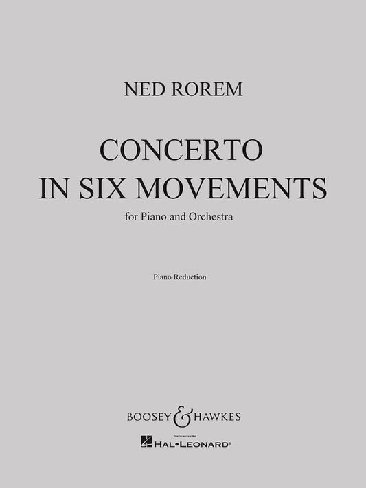 CONCERTO IN 6 MVMNT PNO