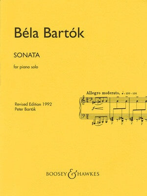 BARTOK - SONATA FOR PIANO REVISED 1992 EDITION