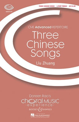 3 CHINESE SONGS SSAA A CAPPELLA (POD) (MIN 10)