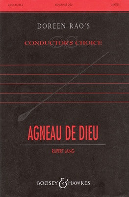AGNEAU DE DIE SATB DIV A CAPPELLA
