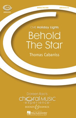 BEHOLD THE STAR SATB