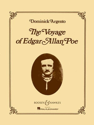 ARGENTO - THE VOYAGE OF EDGAR ALLAN POE VOCAL SCORE