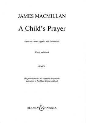 A CHILDS PRAYER SATBB
