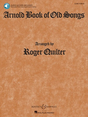 ARNOLD BOOK OF OLD SONGS BK/CD LOW VOICE