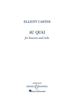 AU QUAI (OK) FOR BASSOON & VIOLA