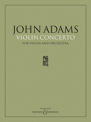 ADAMS - VIOLIN CONCERTO FULL SCORE