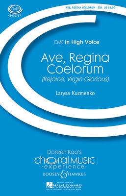 AVE REGINA COELORUM (REJOICE VIRGIN GLORIOUS) SS