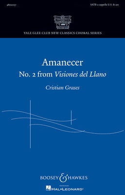 AMANECER NO 2 FROM VISIONES DEL LLANO SATB