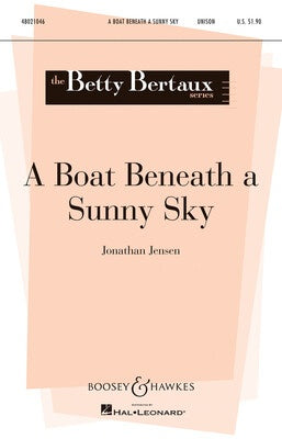 BOAT BENEATH A SUNNY SKY UNISON