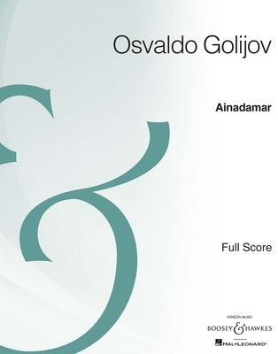 AINADAMAR SATB/ORCHESTRA SCORE