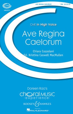 AVE REGINA CAELORUM SSA