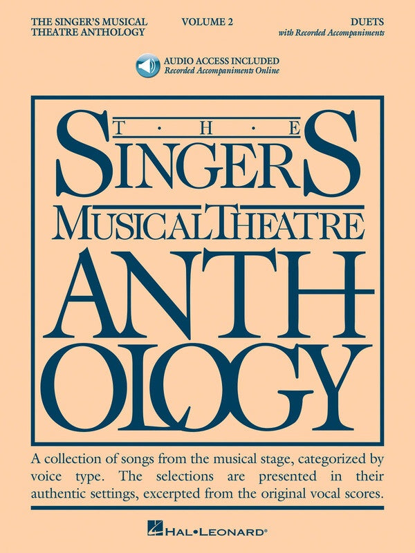 SINGERS MUSICAL THEATRE ANTH V2 DUETS BK/OLA