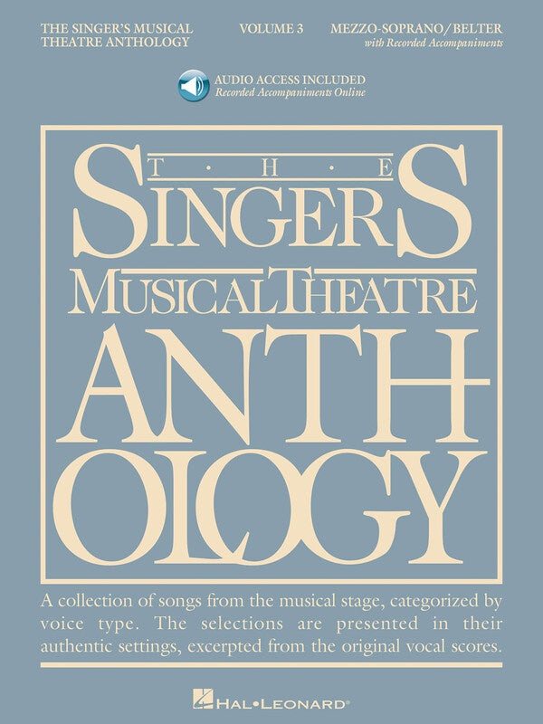 SINGERS MUSICAL THEATRE ANTH V3 MEZZO/BELTER BK/OLA