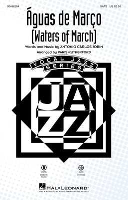 AGUAS DE MARCO (WATERS OF MARCH) SATB