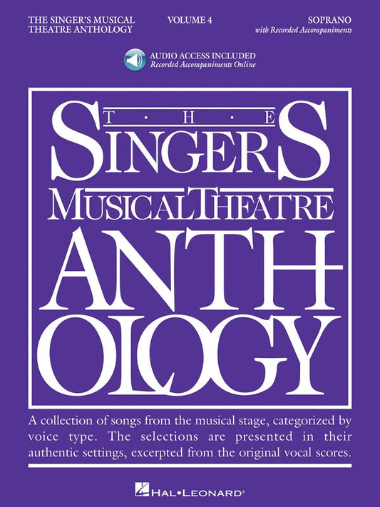 SINGERS MUSICAL THEATRE ANTH V4 SOPRANO BK/OLA