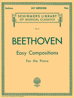 BEETHOVEN - EASY COMPOSITIONS FOR PIANO