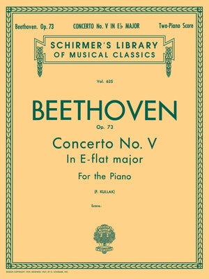 BEETHOVEN - CONCERTO NO 5 E FLAT OP 73 2P4H