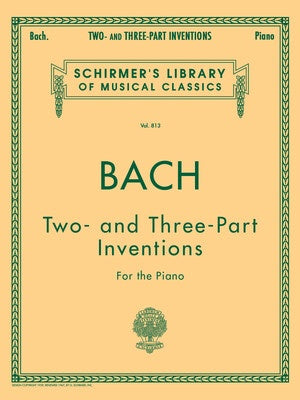 BACH - 2 AND 3 INVENTIONS FOR PIANO ED CZERNY