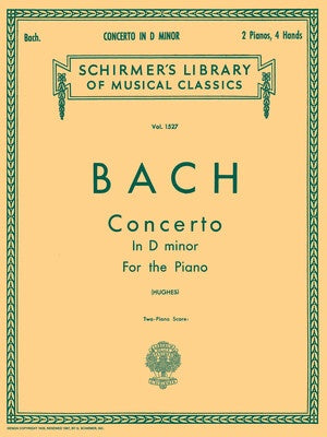 BACH - CONCERTO D MINOR 2P4H